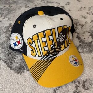 VINTAGE PITTSBURGH STEELERS DREW PEARSON SNAPBACK HAT 1990s NFL